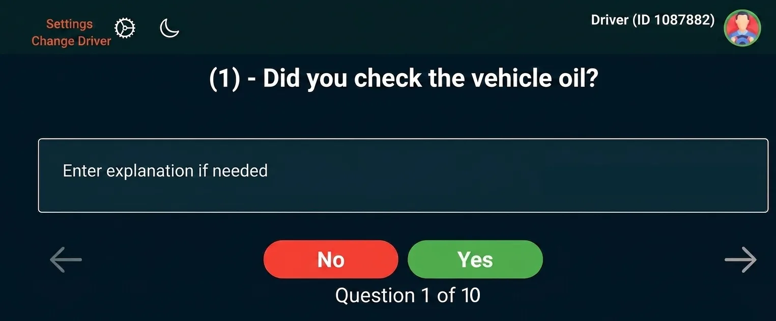 Digital inspection dashboard