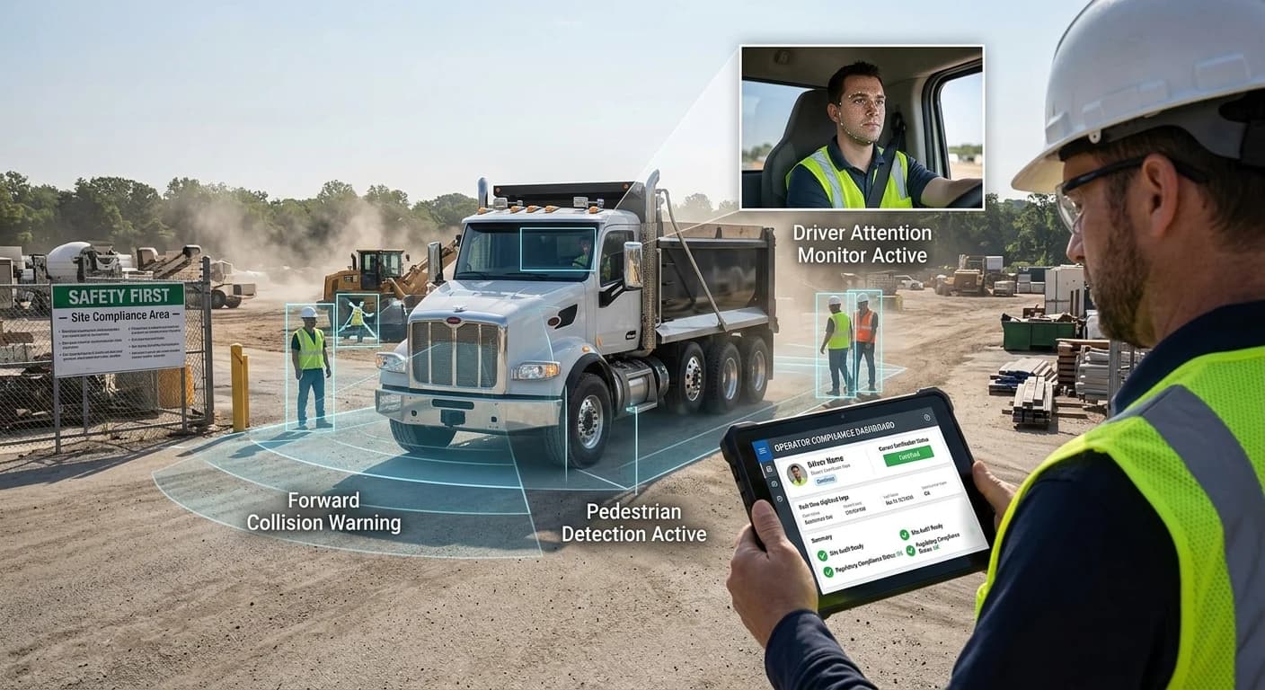 Construction safety and compliance dashboard in action
