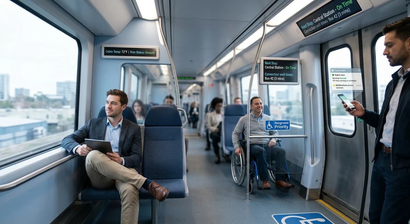 Passenger improved satisfaction